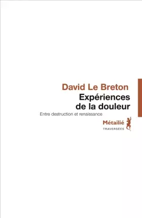 Couverture du produit · Expériences de la douleur