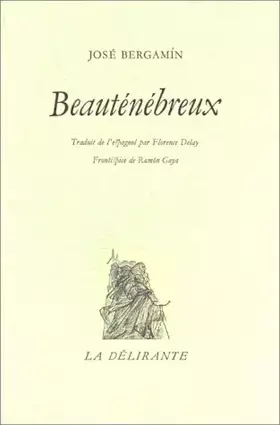 Couverture du produit · Beau ténébreux : de la nature et figuration frontalière de la poésie (traduit de l'espagnol par Florence Delay)