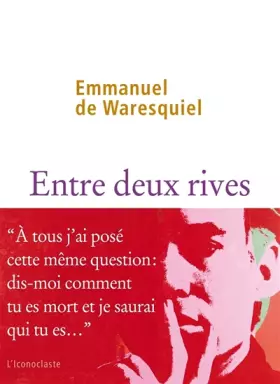 Couverture du produit · Entre deux rives