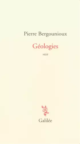 Couverture du produit · Géologies
