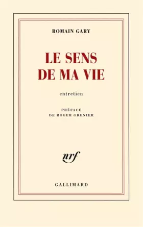 Couverture du produit · Le sens de ma vie: Entretien