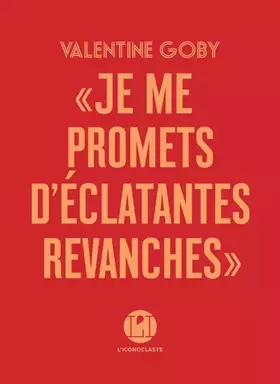 Couverture du produit · Je me promets d'éclatantes revanches
