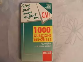 Couverture du produit · Que sait mon enfant en CM2, édition 1990
