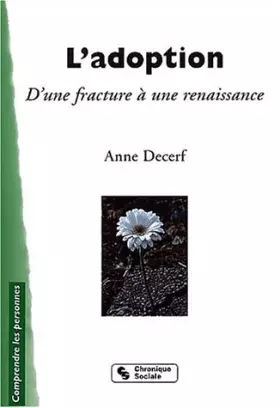 Couverture du produit · L'Adoption : D'une fracture à une renaissance