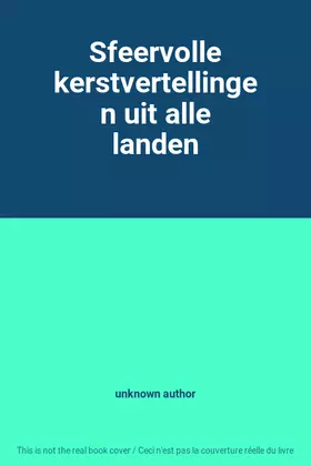 Couverture du produit · Sfeervolle kerstvertellingen uit alle landen