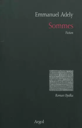 Couverture du produit · Sommes