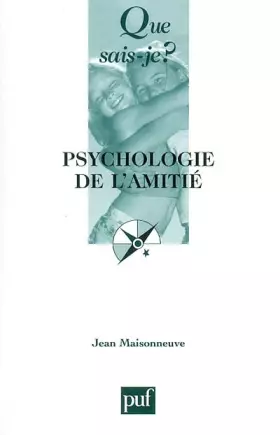Couverture du produit · Psychologie de l'amitiÃ©