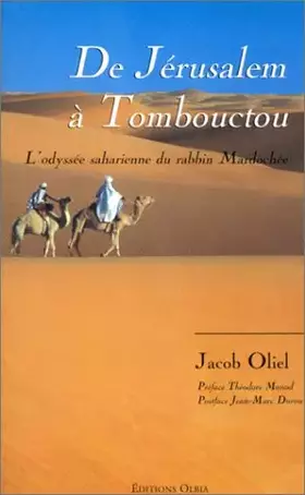Couverture du produit · De Jérusalem à Tombouctou. L'Odyssée saharienne du rabbin Mardochée