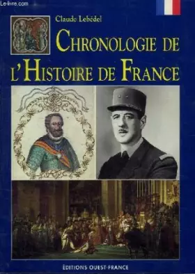 Couverture du produit · Chronologie de l'histoire de France