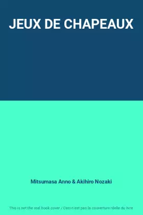 Couverture du produit · JEUX DE CHAPEAUX