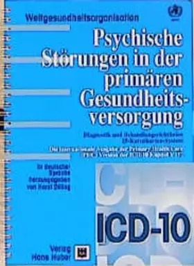 Couverture du produit · Psychische Störungen in der primären Gesundheitsversorgung: Diagnostik und Behandlungsrichtlinien. 25-Karteikarten-System. Die 