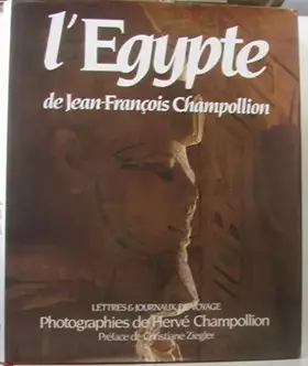 Couverture du produit · Egypte de j f champollion