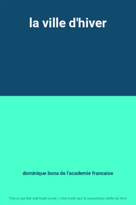 Couverture du produit · la ville d'hiver