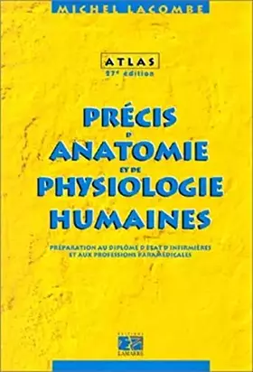 Couverture du produit · PRECIS D ANATOMIE ET DE PHYSIOLOGIE HUMAINES 27E EDITION ENTIEREMENT REMISE A JO
