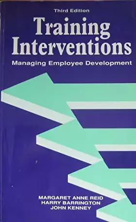Couverture du produit · Training Interventions: Managing Employee Development
