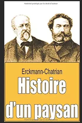 Couverture du produit · Histoire d’un paysan (French Edition)