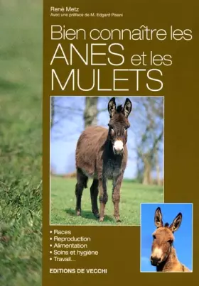Couverture du produit · Bien connaître les ânes et les mulets
