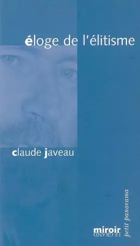 Couverture du produit · Eloge de l'élitisme