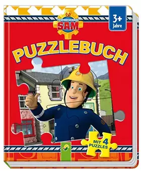 Couverture du produit · Puzzlebuch Feuerwehrmann Sam: Mit 4 Puzzles