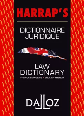 Couverture du produit · Dictionnaire juridique français-anglais / anglais-français : Law Dictionary French-English/English-French