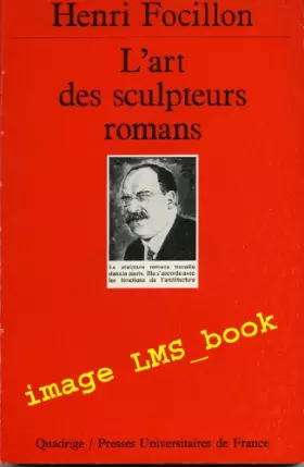 Couverture du produit · Art des sculpteurs romans (l')