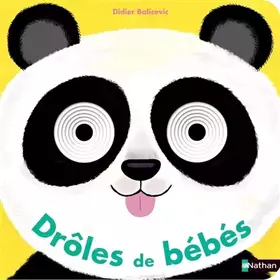 Couverture du produit · Drôle de bébés - Livre à trous - Dès 2 ans