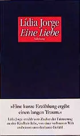 Couverture du produit · Eine Liebe: Erzählung