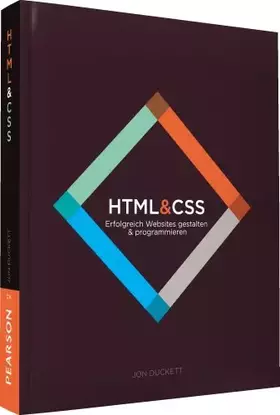 Couverture du produit · HTML & CSS - Erfolgreich Websites gestalten & programmieren (Pearson Design)