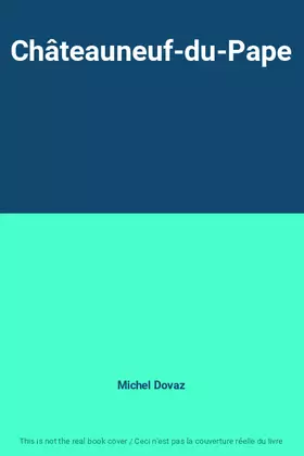 Couverture du produit · Châteauneuf-du-Pape