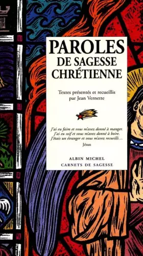 Couverture du produit · Paroles de sagesse chrétienne