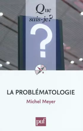 Couverture du produit · La problématologie