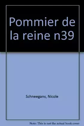 Couverture du produit · Le pommier de la reine