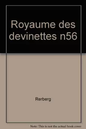 Couverture du produit · Le royaume des devinettes