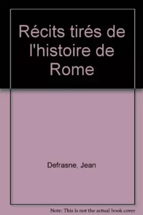 Couverture du produit · Récits tirés de l'Histoire de Rome