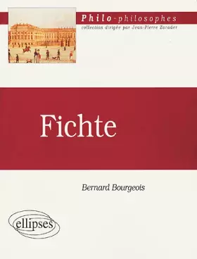 Couverture du produit · Philosophie : Fichte