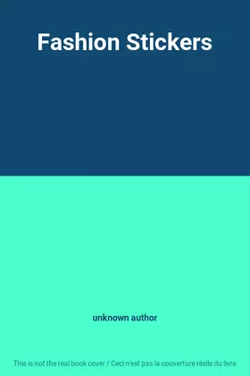 Couverture du produit · Fashion Stickers