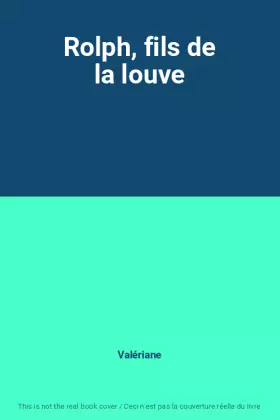 Couverture du produit · Rolph, fils de la louve