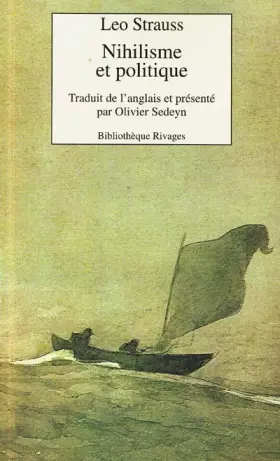 Couverture du produit · Nihilisme et politique