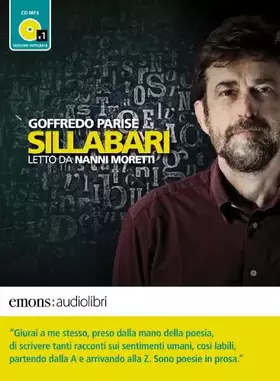 Couverture du produit · Sillabari letto da Nanni Moretti. Audiolibro. CD Audio formato MP3