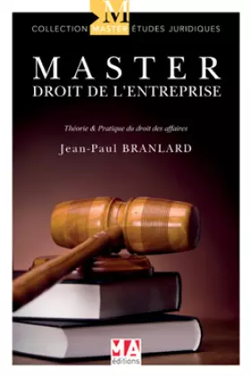 Couverture du produit · MASTER - DROIT DE L'ENTREPRISE