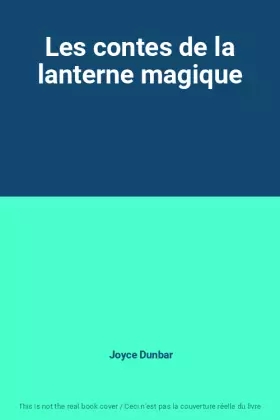 Couverture du produit · Les contes de la lanterne magique