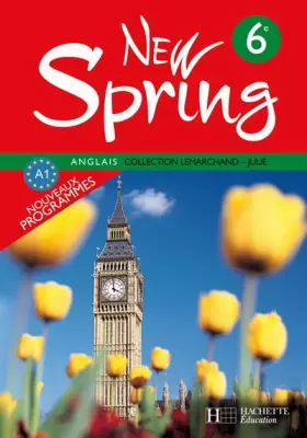 Couverture du produit · Anglais 6e New Spring (1CD audio)