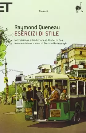 Couverture du produit · Esercizi di stile. Testo francese a fronte