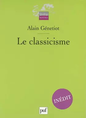 Couverture du produit · Le classicisme