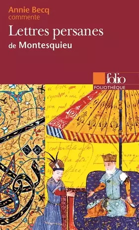 Couverture du produit · Lettres persannes de Montesquieu
