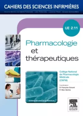 Couverture du produit · Pharmacologie et thérapeutiques: Unité d'enseignement 2.11