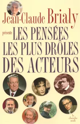 Couverture du produit · Les Pensées les plus drôles des acteurs