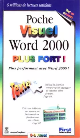 Couverture du produit · Poche Visuel Word 2000, Plus fort !