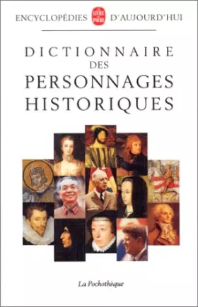 Couverture du produit · Dictionnaire des personnages historiques