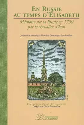 Couverture du produit · En Russie au temps d'Elisabeth (titre provisoire)